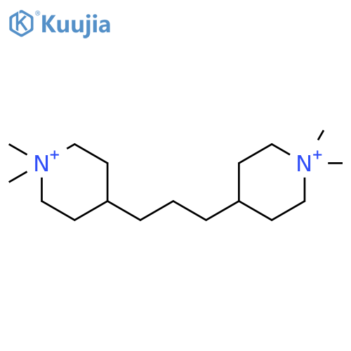 Piperidinium, 4,4'-(1,3-propanediyl)bis[1,1-dimethyl- structure