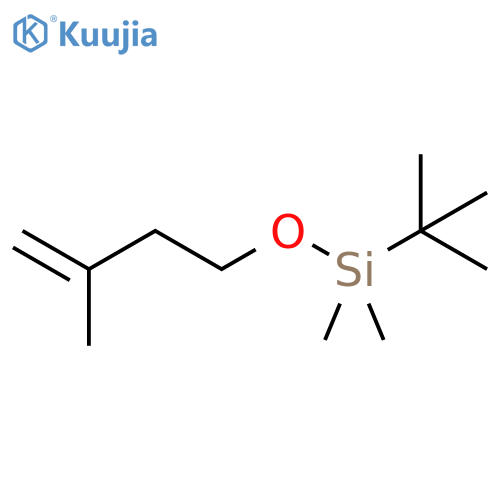 Silane, (1,1-dimethylethyl)dimethyl[(3-methyl-3-butenyl)oxy]- structure