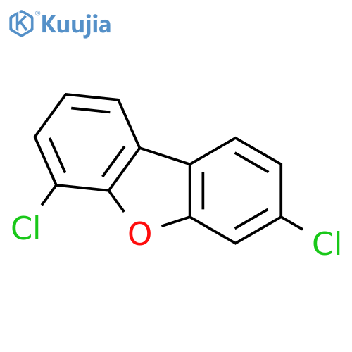 dibenzofuran, 3,6-dichloro- structure