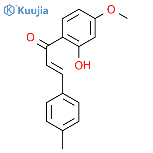 2-Propen-1-one, 1-(2-hydroxy-4-methoxyphenyl)-3-(4-methylphenyl)- structure
