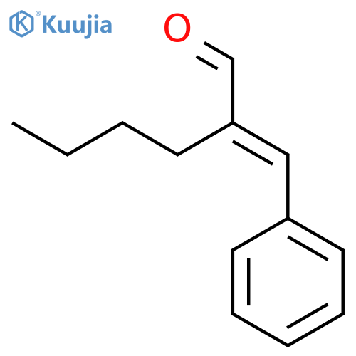 α-Butylcinnamaldehyde structure