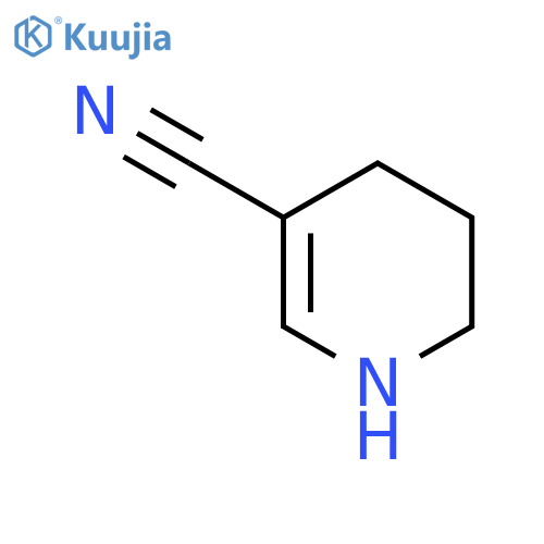1,4,5,6-tetrahydropyridine-3-carbonitrile structure