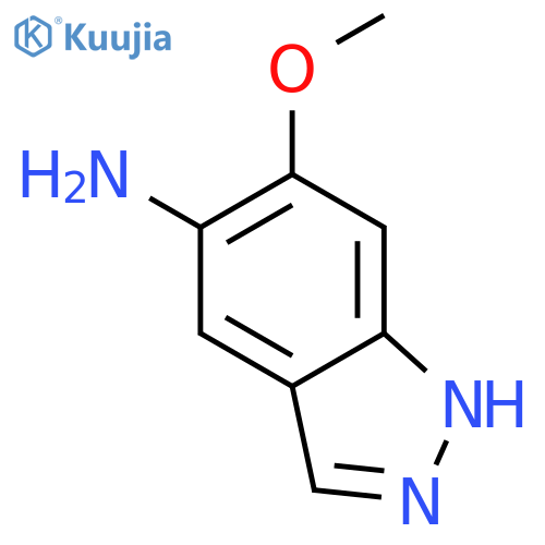 6-Methoxy-1H-indazol-5-amine structure