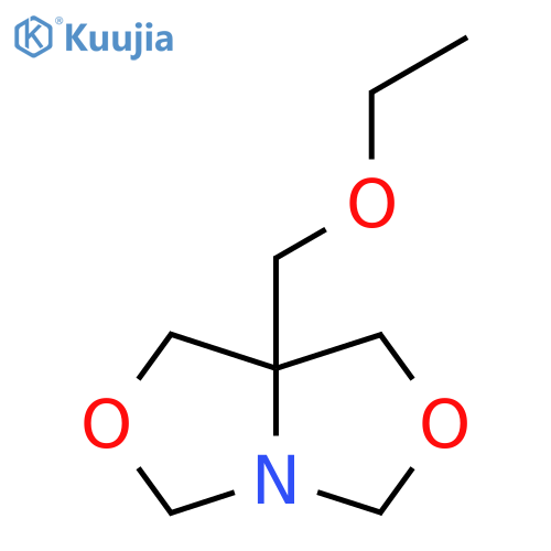 7a-(Ethoxymethyl)dihydro-1H-1,3oxazolo3,4-c1,3oxazole structure