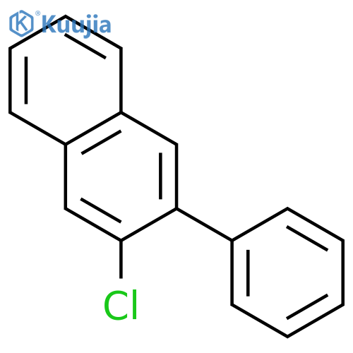 2-Chloro-3-phenylnaphthalene structure