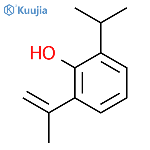 2-Isopropenyl-6-isopropylphenol structure