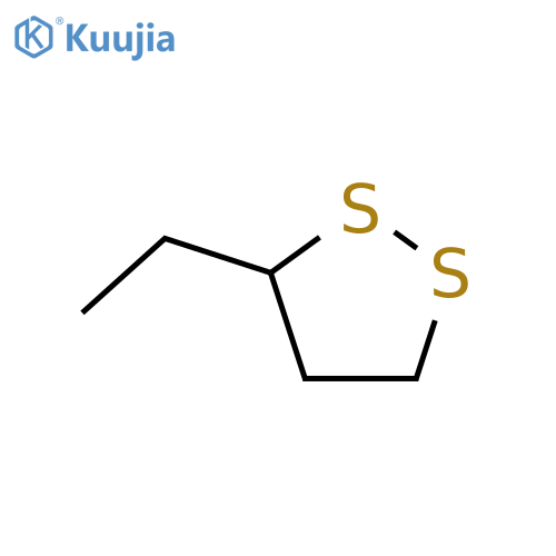1,2-DITHIOLANE, 3-ETHYL- structure