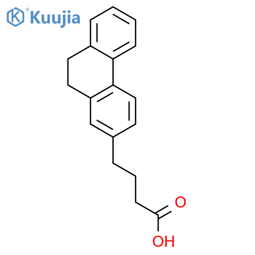 9,10-Dihydro-2-phenanthrenebutanoic Acid structure