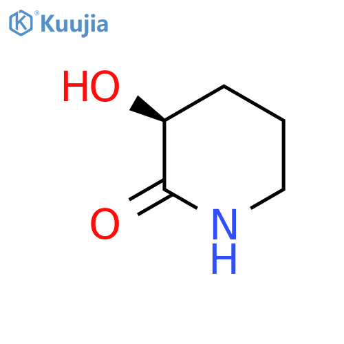 (3S)-3-hydroxypiperidin-2-one structure