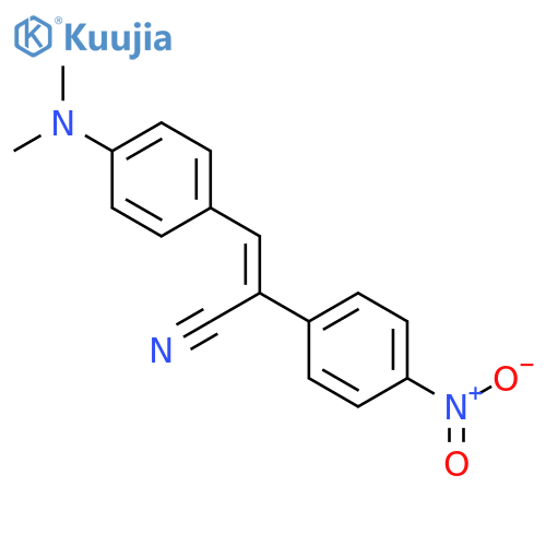 Benzeneacetonitrile, a-[[4-(dimethylamino)phenyl]methylene]-4-nitro- structure