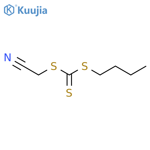 CARBONOTRITHIOIC ACID, BUTYL CYANOMETHYL ESTER structure