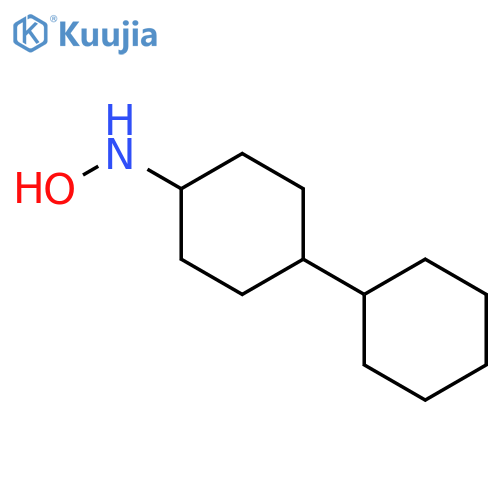 [1,1'-Bicyclohexyl]-4-amine,N-hydroxy- structure