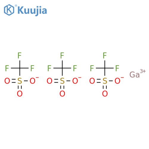 Gallium(iii) trifluoromethanesulfonate structure
