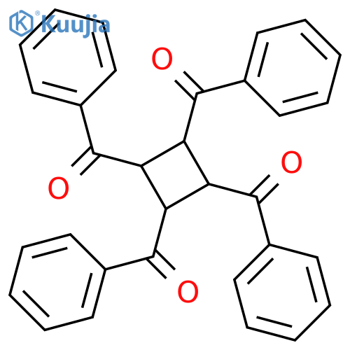 Phenyl-(2,3,4-tribenzoyl-cyclobutyl)-methanone structure