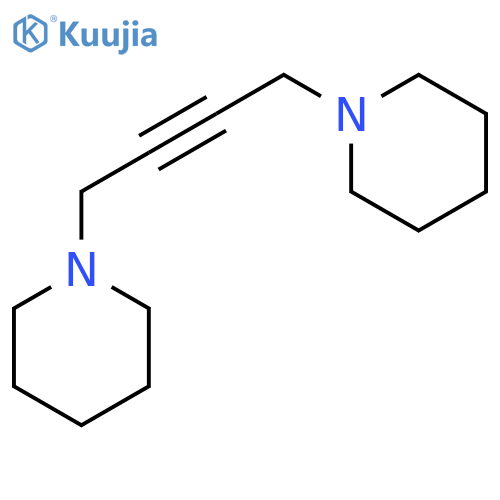 1,1''-but-2-yne-1,4-diyldipiperidine structure