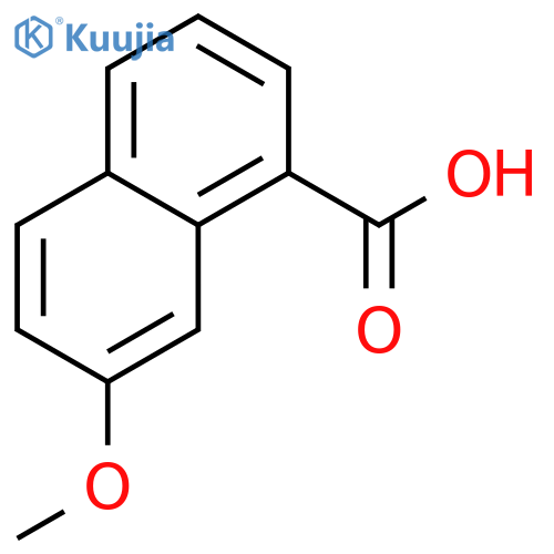 7-methoxynaphthalene-1-carboxylic acid structure