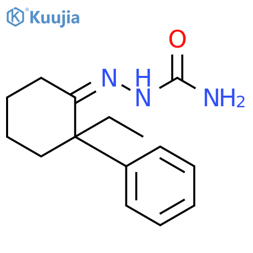 [(z)-(2-ethyl-2-phenylcyclohexylidene)amino]urea structure