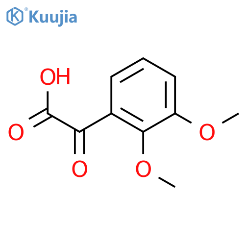 2-(2,3-dimethoxyphenyl)-2-oxoacetic acid structure