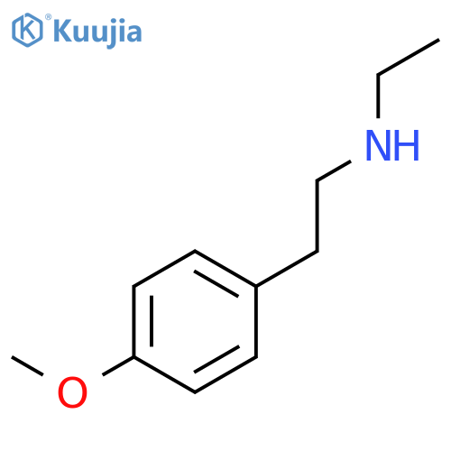 Ethyl[2-(4-methoxyphenyl)ethyl]amine structure