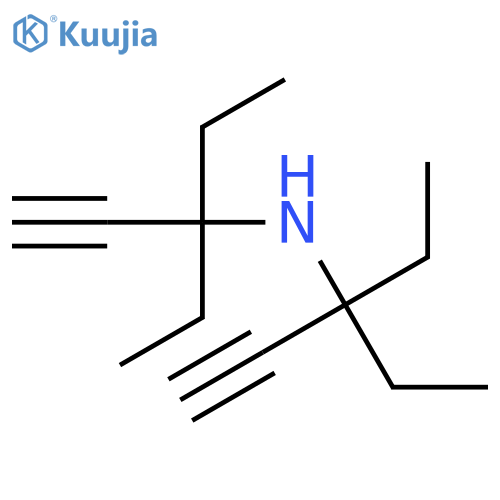1-Pentyn-3-amine, N-(1,1-diethyl-2-propyn-1-yl)-3-ethyl- structure
