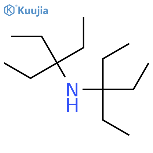 3-PENTANAMINE, N-(1,1-DIETHYLPROPYL)-3-ETHYL- structure