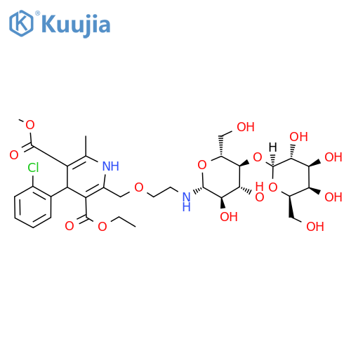 Amlodipine N-Lactoside structure