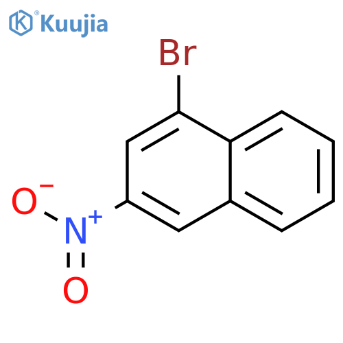 1-Bromo-3-nitronaphthalene structure