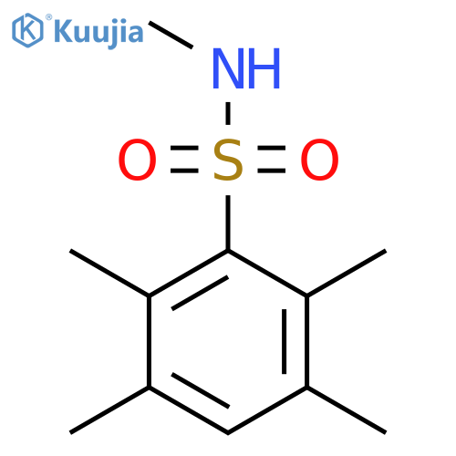N,2,3,5,6-pentamethylbenzene-1-sulfonamide structure