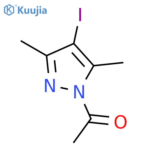 1-(4-Iodo-3,5-dimethyl-1H-pyrazol-1-yl)ethanone structure
