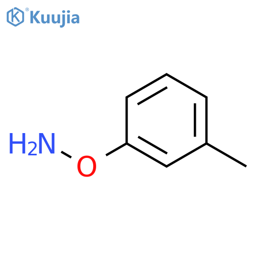 Hydroxylamine, O-(3-methylphenyl)- structure