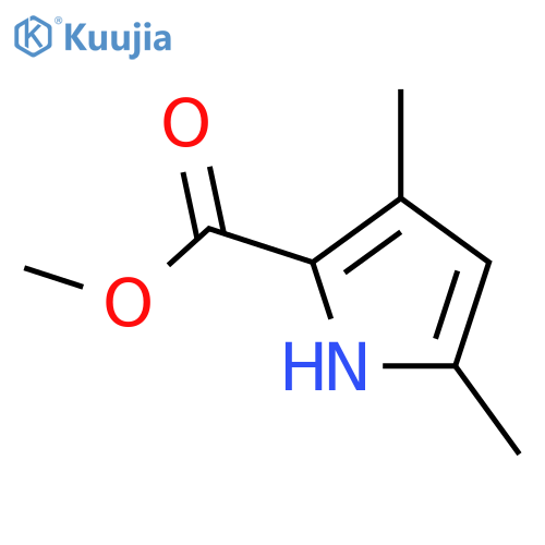 methyl 3,5-dimethyl-1H-pyrrole-2-carboxylate structure