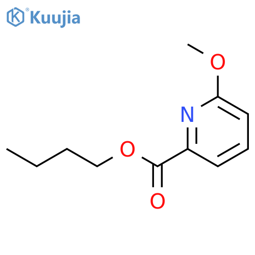 Butyl 6-methoxypyridine-2-carboxylate structure