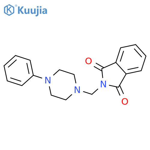 1H-Isoindole-1,3(2H)-dione,2-[(4-phenyl-1-piperazinyl)methyl]- structure