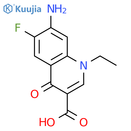 Despiperazine Amino Norfloxacin structure