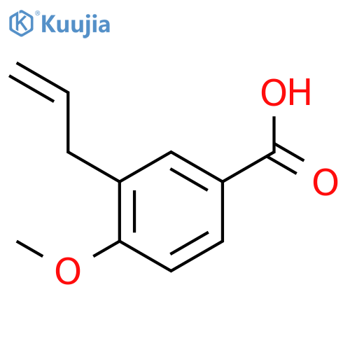 3-Allyl-4-methoxybenzoic acid structure