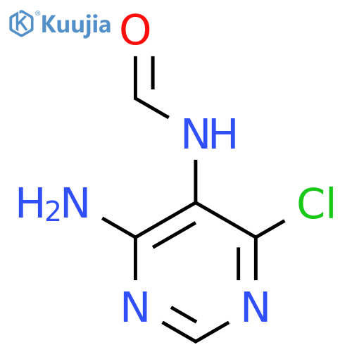 formamide, n-(4-amino-6-chloro-5-pyrimidinyl)- structure