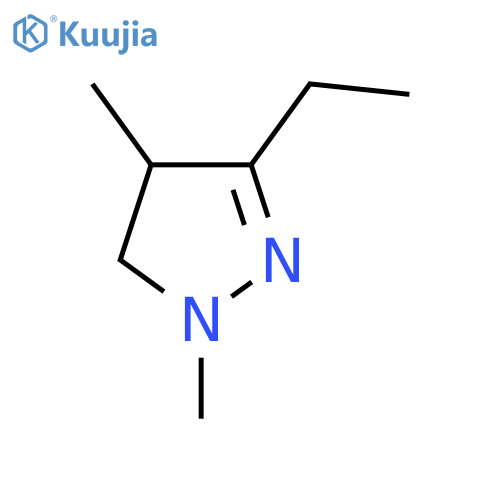 1H-Pyrazole, 3-ethyl-4,5-dihydro-1,4-dimethyl- structure