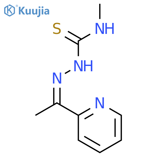 Hydrazinecarbothioamide,N-methyl-2-[1-(2-pyridinyl)ethylidene]- structure