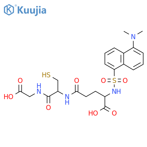 Dansyl glutathione structure