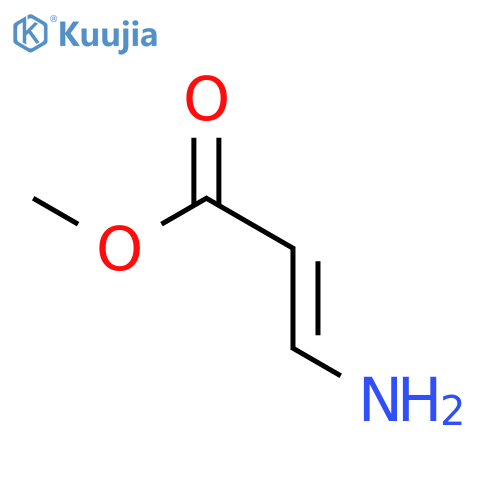 2-Propenoic acid, 3-amino-, methyl ester, (E)- structure