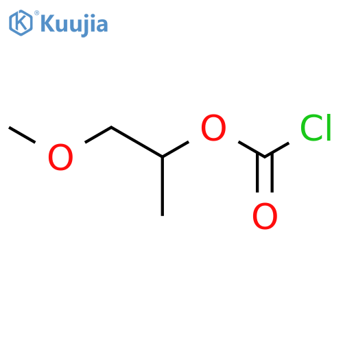 1-methoxypropan-2-yl chloroformate structure