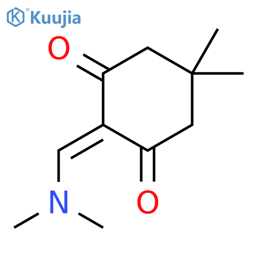 2-Dimethylaminomethylene-5,5-dimethyl-cyclohexane-1,3-dione structure