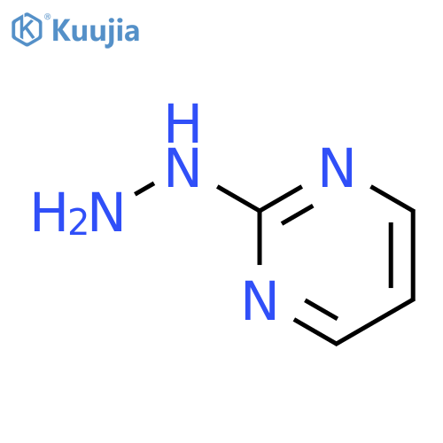 2-hydrazinylpyrimidine structure