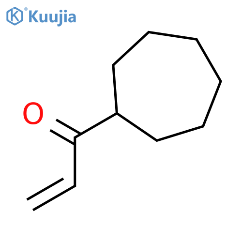 1-cycloheptylprop-2-en-1-one structure