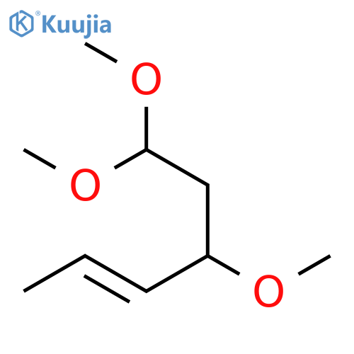 2-Hexene, 4,6,6-trimethoxy-, (E)- structure