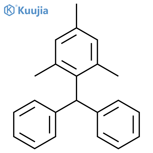 Benzene,2-(diphenylmethyl)-1,3,5-trimethyl- structure