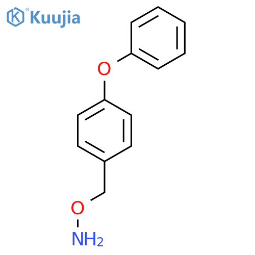 O-(4-phenoxyphenyl)methylhydroxylamine structure