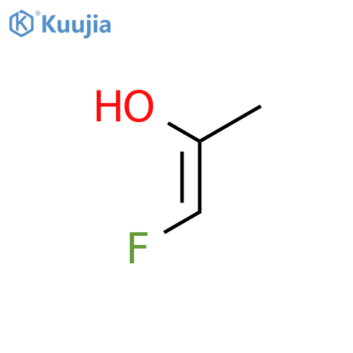 1-Propen-2-ol, 1-fluoro-, (1Z)- structure