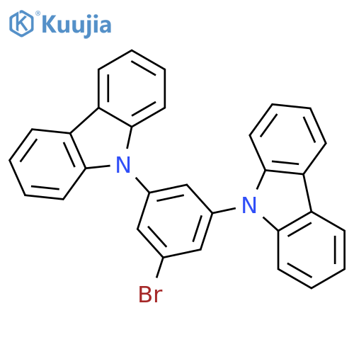 9,9'-(5-Bromo-1,3-phenylene)bis(9H-carbazole) structure