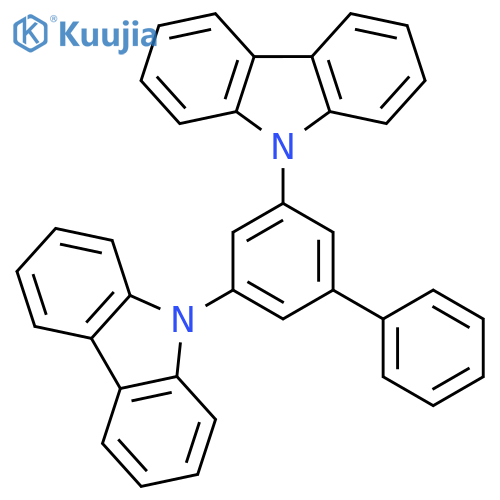 9H-Carbazole, 9,9'-[1,1'-biphenyl]-3,5-diylbis- structure